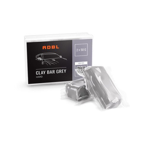 Argila Decontaminare Auto Dura ADBL Clay Bar Hard, Gri, 100g, 2 buc