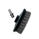 Perie pentru Piele cu Adaptor Bormasina ADBL Leather Twister, 125mm