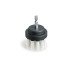 Perie pentru Piele cu Adaptor Bormasina ADBL Leather Twister, 50mm