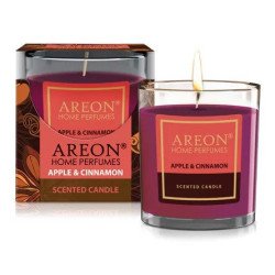 Lumanare Parfumata Areon Scented Candle, Apple and Cinnamon