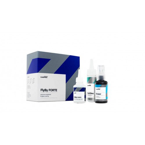Kit Tratament Hidrofob Geamuri CarPro FlyBy Forte 15ml