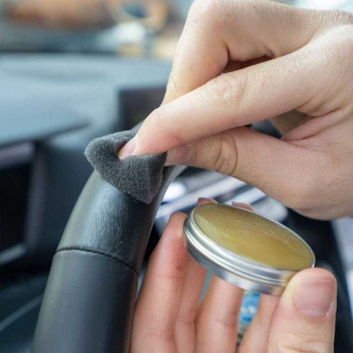 Kit Reparatie Volan Piele Negru Colourlock