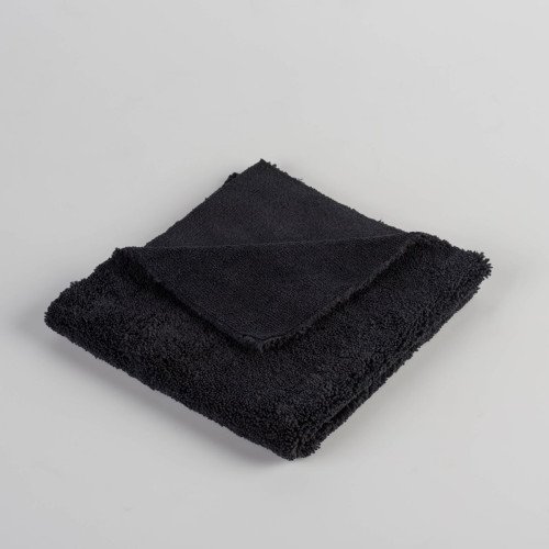 Laveta Microfibra Profesionala Ewocar 400 GSM, Negru, 40 x 40cm
