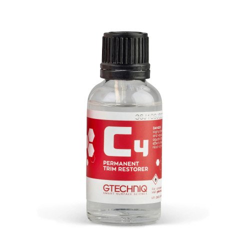 Solutie Restaurare Plastic Auto Gtechniq C4 Permanent Trim Restorer, 15ml