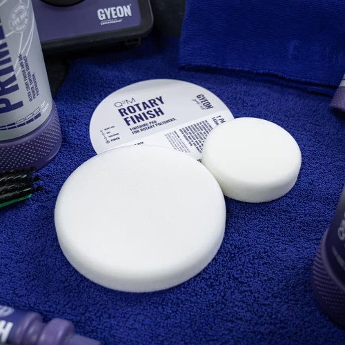 Burete Polish Finish Gyeon Q2M Finish Pad, 145 x 20mm, Alb