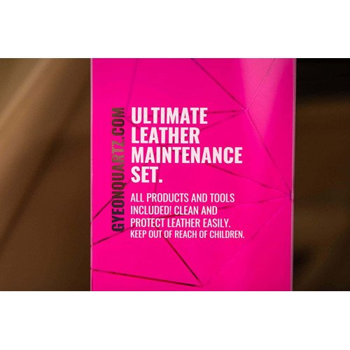 Intretinere Piele Auto Gyeon Q2M Leather Set Strong