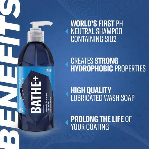 Sampon Auto cu Protectie Gyeon Q2M Bathe Plus, 1L