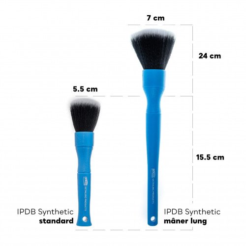 Pensula Rotunda Detailing cu Maner Lung Ice Pro IPDB Synthetic