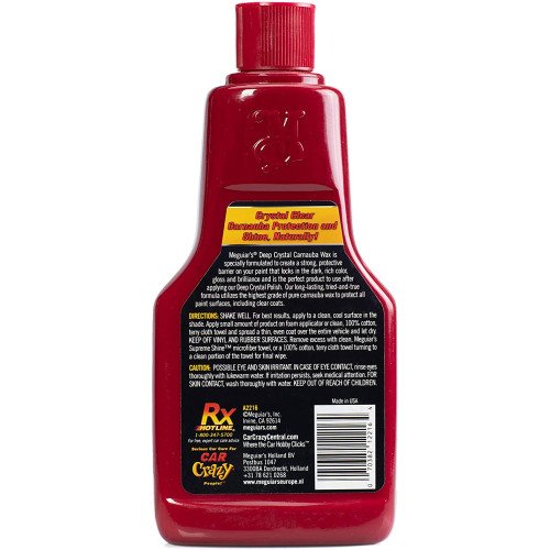 Ceara Auto Lichida Meguiar's Deep Crystal Carnauba Wax, Step 3, 473ml
