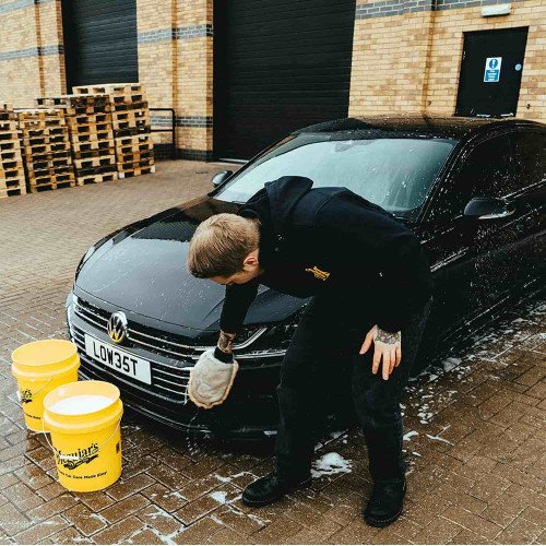 Manusa Spalare Auto din Blana Oaie Meguiar's Lambswool Wash Mitt