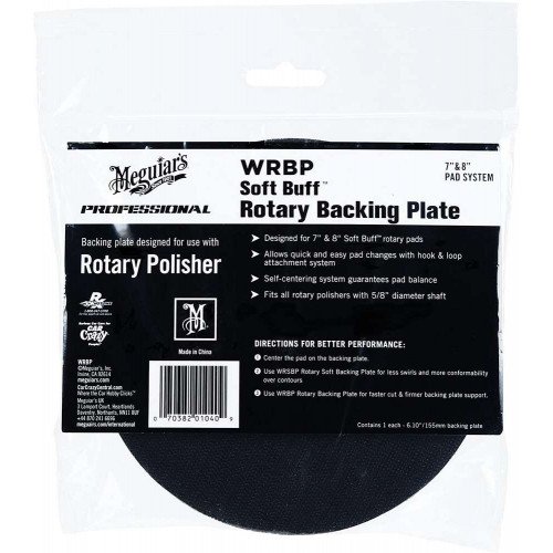 Taler Masina Rotativa Meguiars Soft Buff Rotary Backing Plate, 155mm