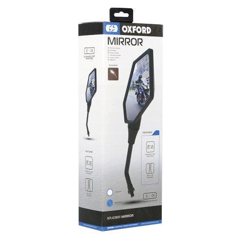 Oglinda Moto Oxford Mirror Diamond, Dreapta