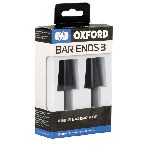 Set Capete Ghidon Moto Oxford BarEnds 3, Negru