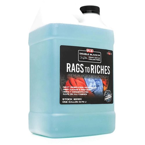 Detergent Microfibre P&S Rags to Riches, 3.78L