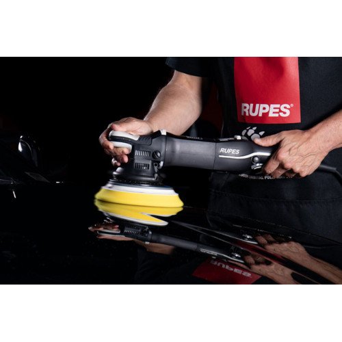 Burete Fin Polish Rupes D-A Fine Foam Pad, 100MM, Galben