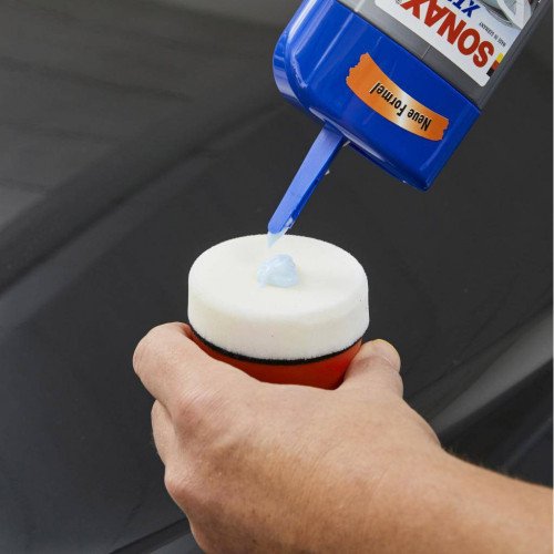 Pasta Polish cu Ceara Sonax Polish and Wax 2 Hybrid NPT, 250ml
