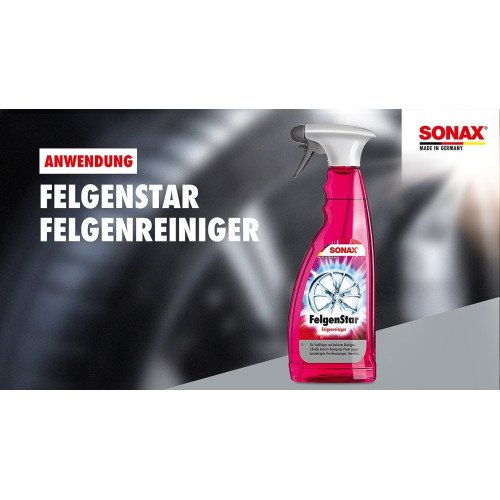 Solutie Curatare Jante Sonax Wheel Rim Star, 750ml