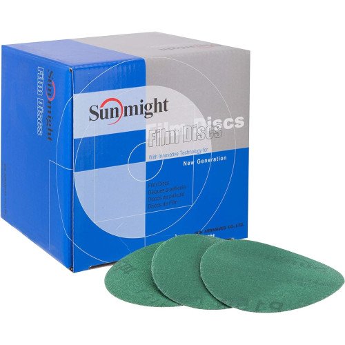 Disc Abraziv Sunmight Film, Verde, 75mm, P2000
