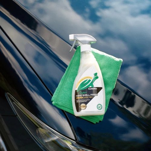 Ceara Auto Lichida Turtle Wax Super Hard Shell Finish Spray Wax, 500ml