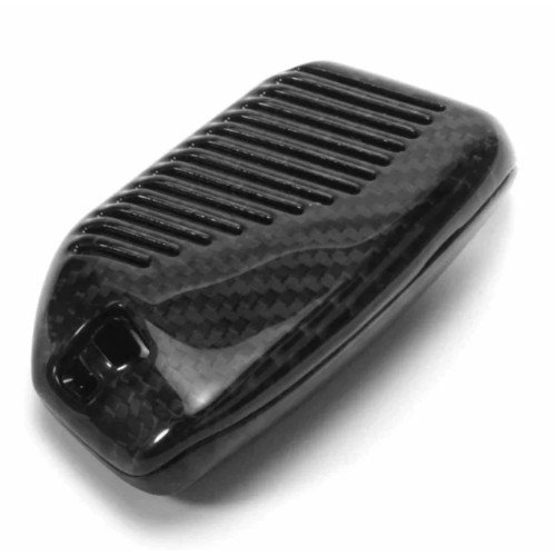 Husa Cheie BMW din Carbon Vetter Compatibila i5, i7, Seria 2, 3, 5, 7, Negru Lucios
