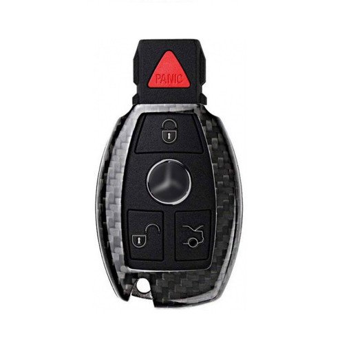 Husa Cheie Mercedes-Benz W203, W210, W211 Vetter Carbon, Glossy Black