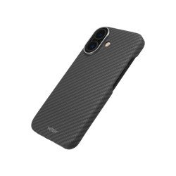 Husa de Telefon din Kevlar pentru Iphone 17 Vetter Clip-On, MagSafe, Negru