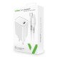 Incarcator Retea Vetter chargeUP Lightning, Smart Travel, 20W, Alb