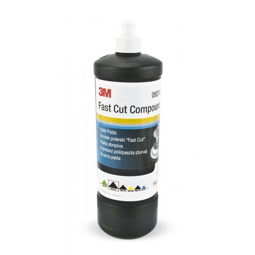 Pasta Polish Abraziv 3M Fast Cut Compound, Alb, 1kg